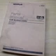 CAT Caterpillar 416D Backhoe Loader Parts Manual Book list CXP BFP SERIES spare