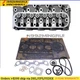 Cylinder Head & Gasket Set for Kubota V1505 Engine Fits B3300SU KX91-2S