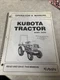 Kubota B4200 Tractor Operators Manual Owners Book