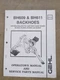 Gehl BH609, BH611 Backhoes Operators And Service Parts Manual Form No. 907754
