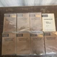 LOT OF 8 Caterpillar Cat DW15 DW21 DW20 TRACTOR  Parts Catalog Manual Book