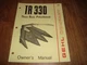 Gehl TR 330 Three Row Attachment Owner's Manual Form No 901658