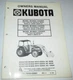 Kubota M1840A M1850A M1860A Loader Operators & Parts Manual (fits M4950-M8950)