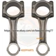 2Pcs Connecting Rod 65.02401-6017 for Doosan Daewoo D2366T DE12TI DE12TIS Engine