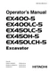 HITACHI EX400-5&nbsp;EX400LC-5&nbsp;EX450LC-5&nbsp;EX450H-5&nbsp;EX450LCH-5 EXCAVATOR OPERATORS MANU