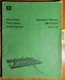 John Deere F950 Series Roller Harrow Owner's Operator's Manual OM-A18296 B2 2/72