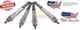 8-97043-744-0 8-94387-612-1  GLOW PLUG  ISUZU 4JG2 4JG2 TURBO ENGINE X4