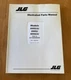 JLG 3120718 Service And Maintenance Manual + Illustrated Parts Book 600S SJ A AJ