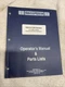 Sweepster S24 & S30 Series Operators Manual  & Parts Lists
