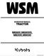 Kubota M6800 M8200 M9000 2008 Service Manual