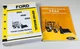 Ford 555A Tractor Loader Backhoe Owners Operators Service Repair Shop Manuals