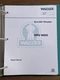 1999 WACKER SERVICE REPAIR MANUAL DPU 6055 REVERSIBLE VIBROPLATE