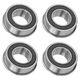 4 Front Wheel Bearings for John Deere LX172 LX173 LX176 LX178 LX186 LX188 LTR166