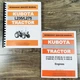 Kubota L235 L275 Tractor Service Manual Set D1102 D1302 Engine Repair Workshop