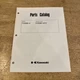 VINTAGE Kawasaki FG300D-X  ENGINE PARTS CATALOG