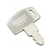 Mahindra Tractor Ignition Key fits models 2810 3510 and 4110 part 14446213200