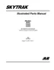JLG SKYTRAK 10042 10054 8042 Telehandler Parts Catalog Manual 31211017