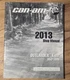 Can-Am 2013 Outlander X mr 650 & 1000 OEM Shop Manual Supplement PN: 219100738