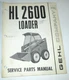 Gehl HL 2600 Skid Steer Loader Parts Catalog Manual Book ORIGINAL! 3/78
