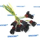 Solenoid Valve Plugs Connector Fits for Hitachi EX200-5 EX200LC-5 Excavator
