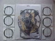 fits Kohler KT19 and Kt17 engine rebuild, Gasket set and rings