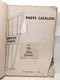 USED OLD STOCK PARTS CATALOG FOR IH 826 & 2826 TRACTORS TC-132
