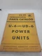 Used U-6 and UD-6 Power Units International Parts Catalog PU-8B