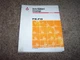 1992 Mitsubishi Fuso FE FG Body Builder Drawings Manual FE439 FG434 3.9L Diesel