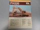Fiat Allis FH220 Excavator Brochure 8 Page
