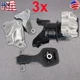 3Pcs Engine Motor & Trans. Mount Set for 2012-2013 Honda Civic Sedan 1.8L A/T