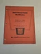 Vintage Oliver OC-3 Gas  Crawler Tractor Insurrection Manual 56 Pages 
