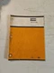 Vintage 1977 Case 1816 Uni-Loader Skid Steer Loader Factory Parts Catalog D1228 