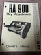 Gehl Company HA900 Hay Attachment Owners Manual 901563