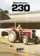 Farm Tractor Brochure - Massey Ferguson - MF 230 - 1984 (F2197)