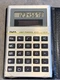 Vintage IMA LC 680B Calculator w/ case Very Rare Piece Pocket Sized Tested Works