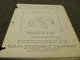 Clark Clarktor E Towing Truck Parts Catalog Manual X-138E SN CTA6E-1-897-Up