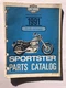 Harley Davidson 1991 Sportster Motorcycle Parts Catalog P/N 99451-91 (M1)