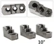 10" inch HARD JAWS for Kitagawa B-210 1.5mm x 60 CNC Lathe Chuck Steel 3pcs Kit