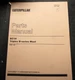 CATERPILLAR EC15 Forklift Parts Manual TRIPLEX B MAST SUPPLEMENT BOOK SHOP LIST