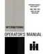 International Cub Cadet 1000 1200 1250 1450 1650  Tractor Operators Manual IH