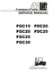 Mitsubishi Forklift FGC15 FDC20 FDC25 ENGINE AND SERVICE REPAIR SHOP MANUAL USB