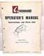 USED FARMHAND OPERATORS MANUAL MODEL F228-A HEAVY DUTY LOADER 1PD136-172