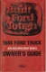 1980 Ford 800 900 8000 9000 Series Truck Owners Manual ORIGINAL