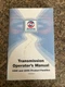 Allison Transmission 1000 and 2000 Operators Manual OM3063EN Rev 2004