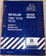 NEW HOLLAND TS90 TS100 TS110 TRACTOR BRAKING & STEERING SYSTEMS SERVICE MANUAL