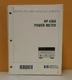 HP 00436-90034 436A Power Meter Operating and Service Manual