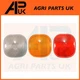 Rear Red Amber Clear Stop Indicator Light Lamp Lens for JCB 528-70 Telehandler