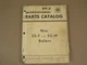 VTG BP-2 International Harvester 55-T 55-W Balers Service Parts Catalog 1956