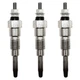 3 GLOW PLUGS Fits Kubota B7100D-P B7100HST-D B7100HST-E KH170 KH28 KH60 KH90