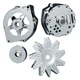 Summit Racing Alternator Case Chrome Steel Internal Regulator GM 10SI Style Kit